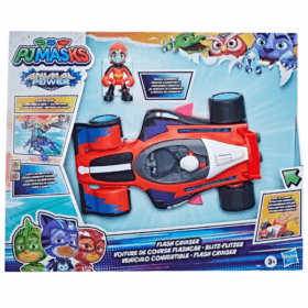 F5206 PJMaskeliler-Animal Power Turbo Şimşek Araç +3 yaş
