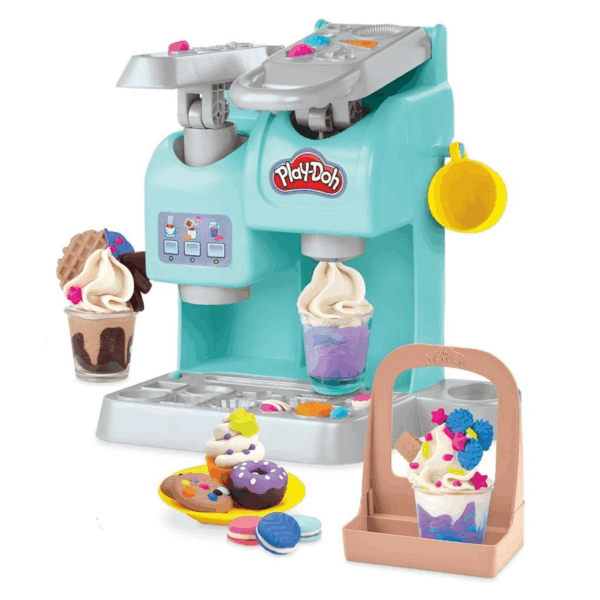F5836 Play-Doh Süper Renkli Kafe Oyun Seti +3 yaş - Görsel 3