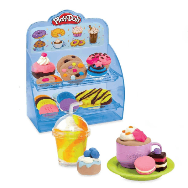 F5836 Play-Doh Süper Renkli Kafe Oyun Seti +3 yaş - Görsel 4