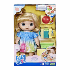 F7356 Baby Alive Bebeğim ile Eğlenceli Yudumlar Sarışın +3 yaş