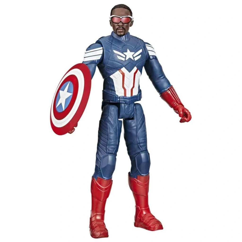 F9276 Titan Hero - Captain America Brave New World Aksiyon Figürü 30 cm - Görsel 2
