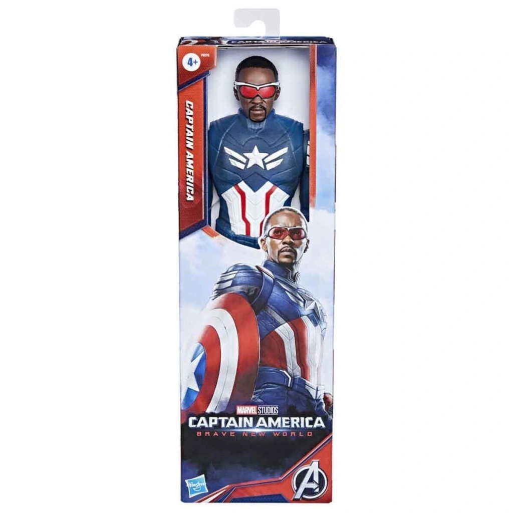 F9276 Titan Hero - Captain America Brave New World Aksiyon Figürü 30 cm - Görsel 4
