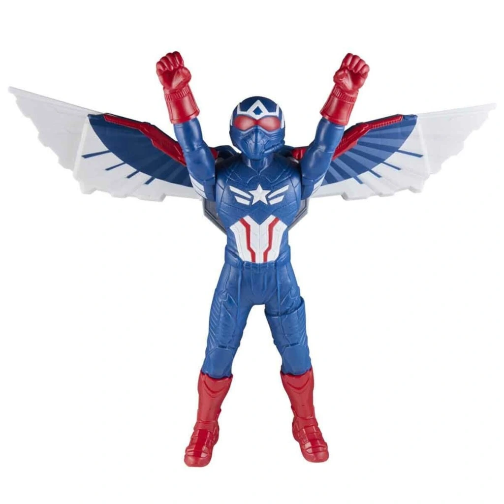 F9298 Captain America Brave New World Flight Mode Aksiyon Figürü 30 cm - Görsel 3