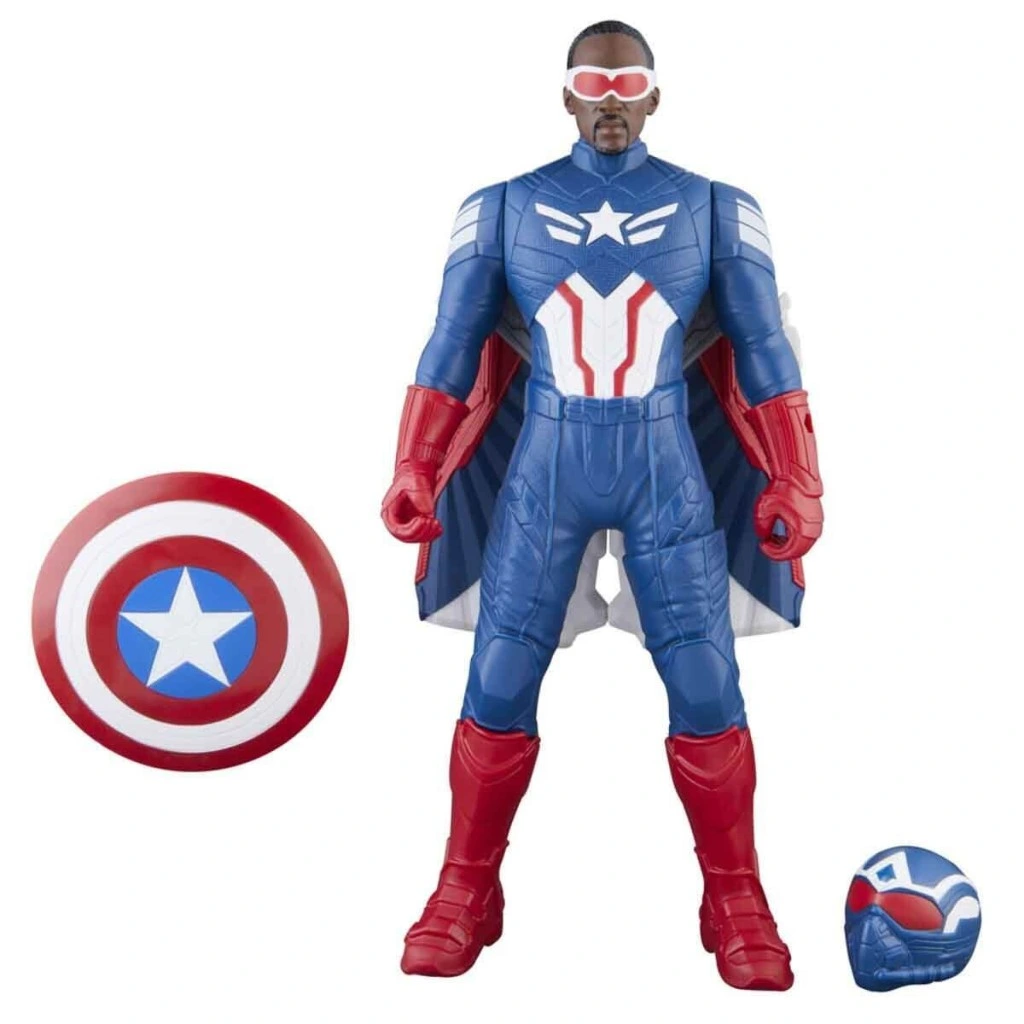 F9298 Captain America Brave New World Flight Mode Aksiyon Figürü 30 cm - Görsel 4