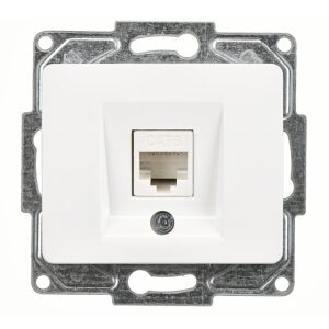 Günsan Fantasy Beyaz Tekli Data Prizi (RJ45 Cat6) Mekanizma