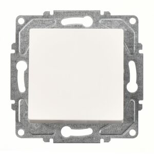 Günsan Eqona Fildişi Beyazı Vidalı Anahtar - 10AX 250V