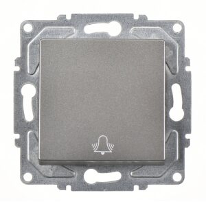 Günsan Eqona Füme Klipsli Zil Butonu - 10AX 250V