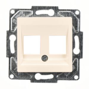 Günsan Eqona Krem Vidalı İkili Data Priz - Jaksız