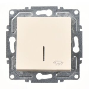 Günsan Eqona Krem Vidalı Eqona Işıklı Liht Anahtar