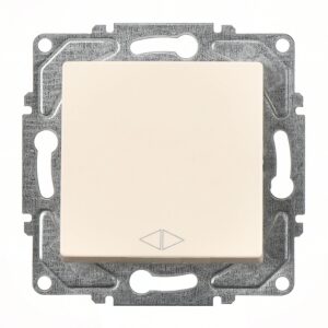 Günsan Eqona Krem Klipsli Permütatör Ara Vavien Anahtar - 10AX 250V