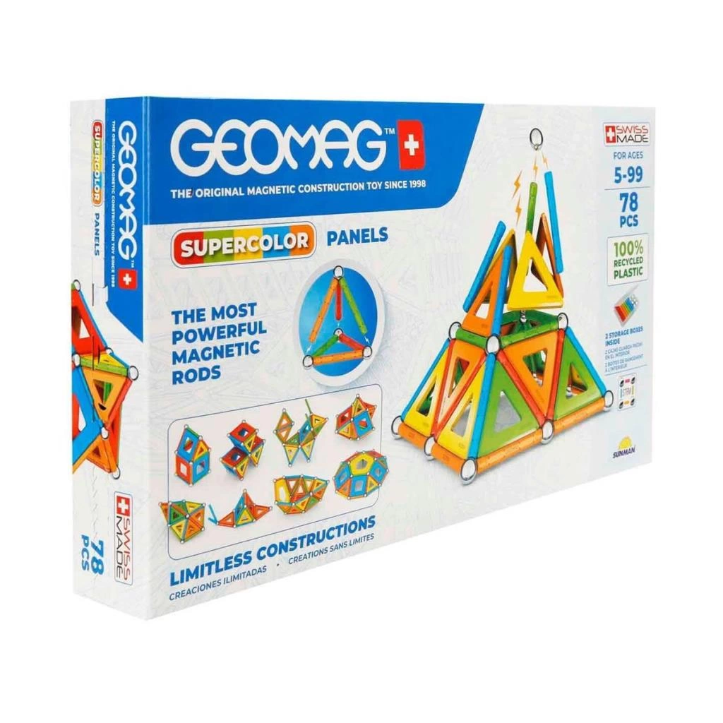 Çocuk 00379 Renkli Manyetik Zeka Oyunu 78 Parça -Sunman - Görsel 5