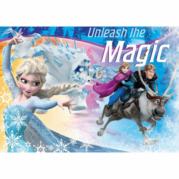 Çocuk FRZ709 Frozen 50 Parça Çocuk Puzzle -KS Puzzle - Görsel 2