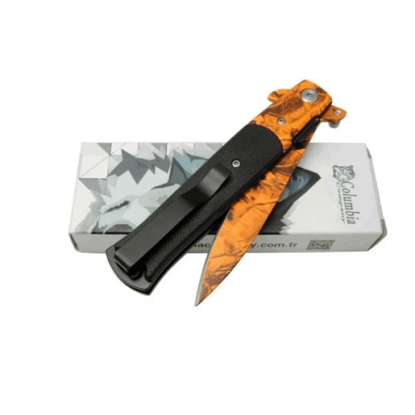 Fst-5001 Turuncu Çakı 22 Cm Manuel, Kemerlikli - Görsel 2