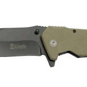 Fst4002b Gri Taktikal Kamp Çakı 20cm- Yarı Otomatik, Kemerlikli
