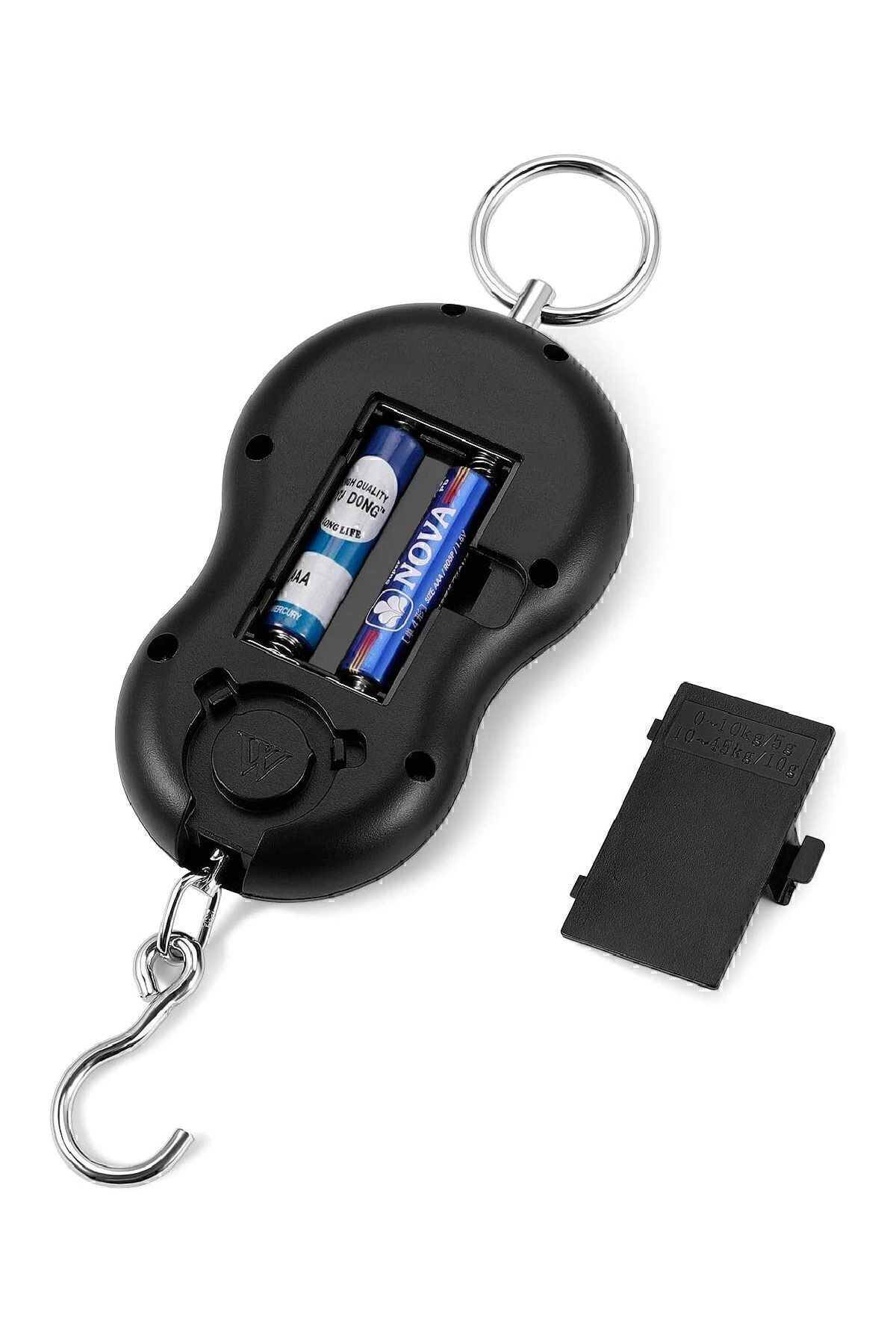 Fuego Pil Hediyeli Pratik Bagaj Valiz Bavul Ağırlık Ölçme Tartısı Çanta Kilo Terazisi 50 Kg - Görsel 3