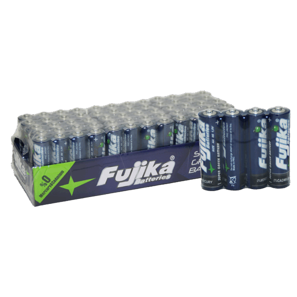 FUJİKA BATTERİES KALEM PİL 60 PARÇA  R6AA UM-3 (K0)