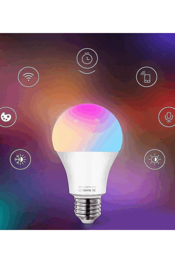 Akıllı Rgb Led Lamba Ampul 9w 50hz 800 Lümen - Görsel 3