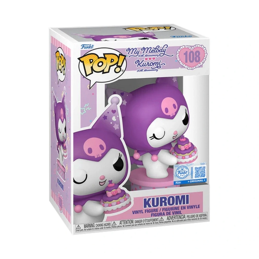 Funko POP Sanrio: Kuromi with Cake (20th Anniversary) Special Edition - Görsel 2