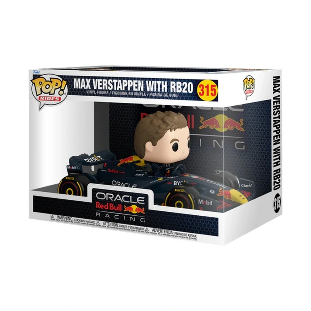 Funko POP Super Deluxe: Oracle Red Bull Racing - Max Verstappen with RB20 - Görsel 2