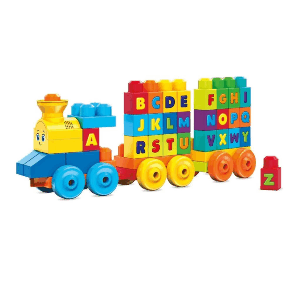 FWK22 MEGA BLOKS® Müzikli Alfabe Treni 50 parça +1 yaş - Görsel 2