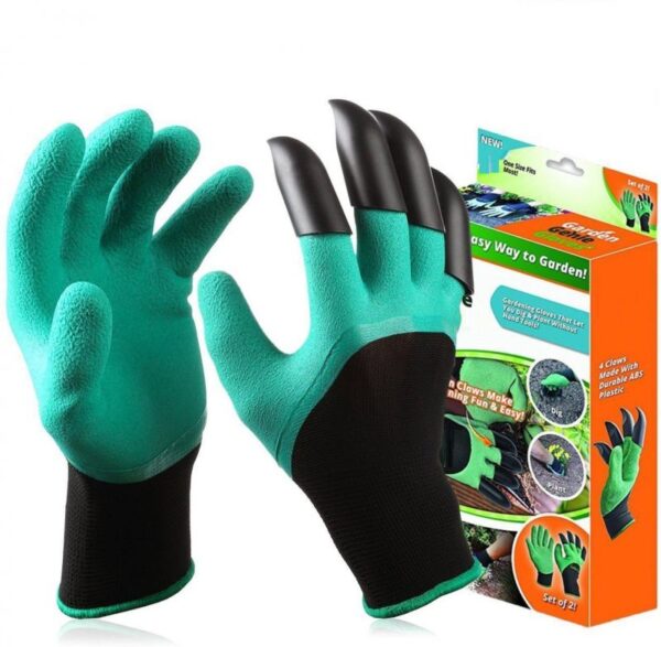 Garden Genie Gloves Toprak Kazma Bahçe Eldiveni (K0) - Görsel 2