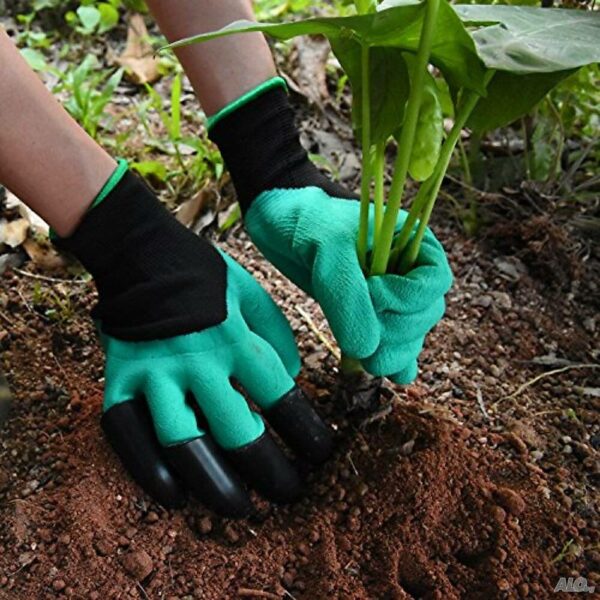 Garden Genie Gloves Toprak Kazma Bahçe Eldiveni (K0) - Görsel 4