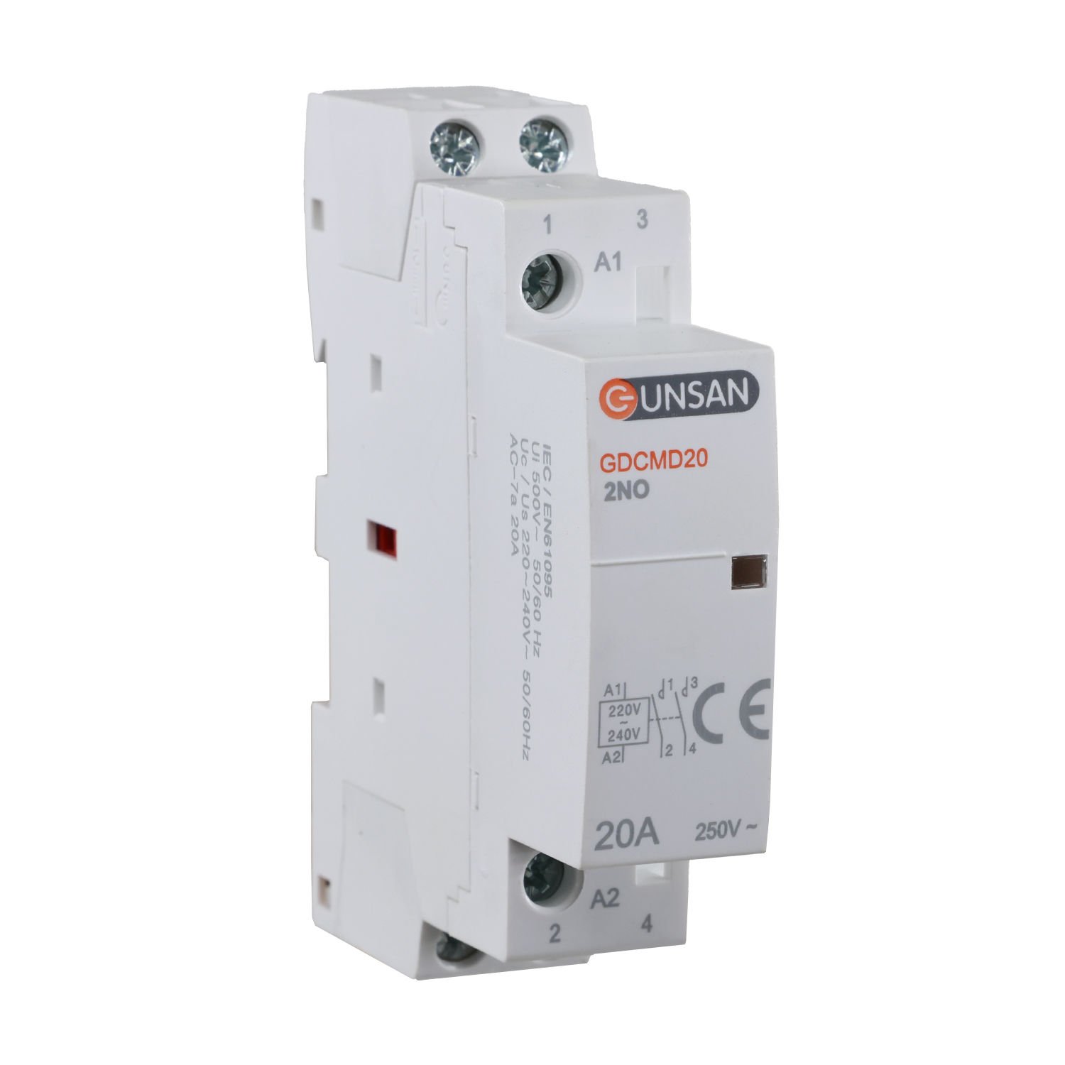 Günsan Valta Modüler Kontaktör 20A 2P 2NO
