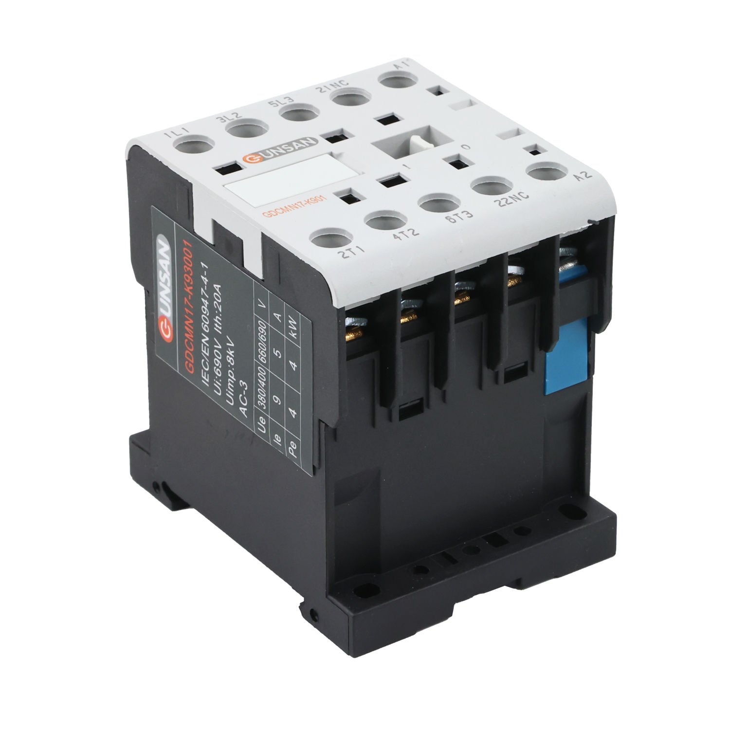 Günsan Valta Mini Kontaktör 9A 1NC 220/230V 50/60Hz - Görsel 2