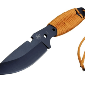Gear Assault 0238trn Kamp Bıçağı 22,5 Cm - Turuncu, Metal İpli Sap