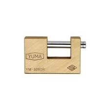 GENİŞ - SARI KAYAR MİLLİ PİMLİ KİLİT 80MM (K0)