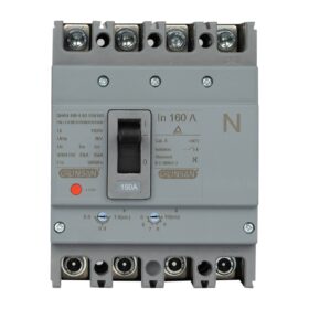 Günsan Valta Kompakt Şalter Ayar Sahalı 4P 250A 40℃Dört Kutuplu