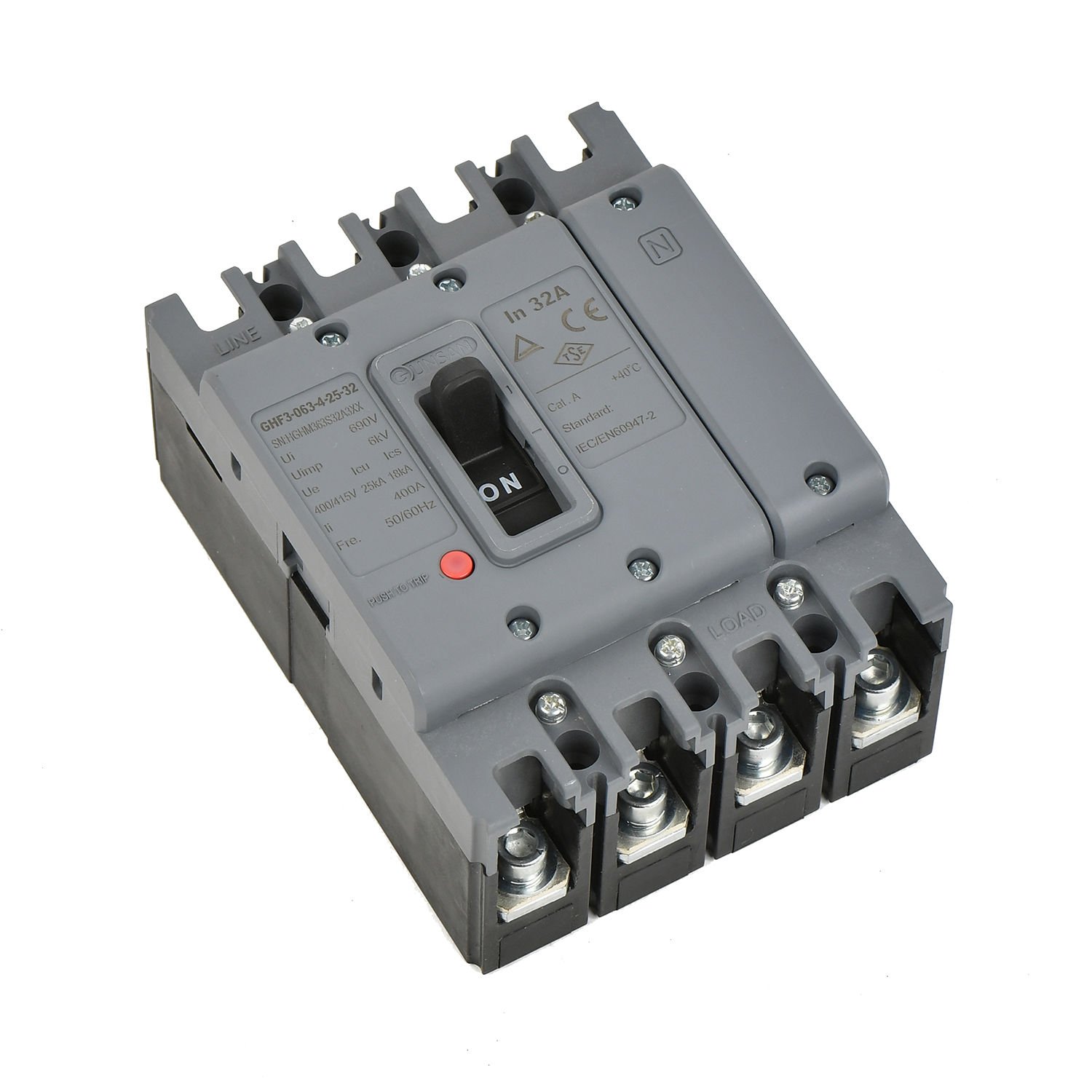 Günsan Valta Kompakt Şalter4P 50kA Sabit 630A Dört Kutuplu - Görsel 2