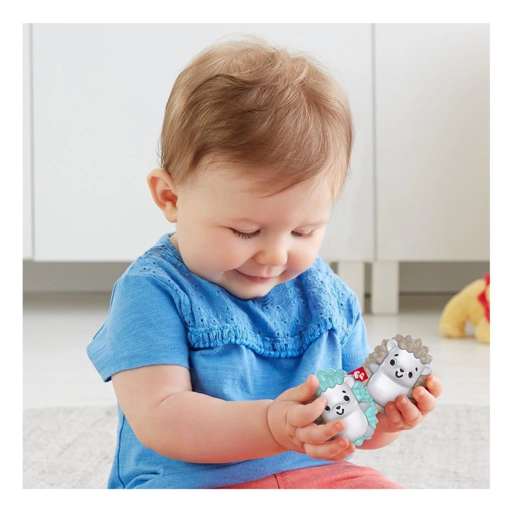GHL23 Fisher-Price® Eğlenceli Arkadaşlar Dişlik ve Çıngıraklar / FXC22-FXC21 / +3 ay - Görsel 4