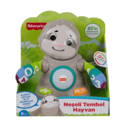 Çocuk GHY93 Fisher-Price® Linkimals Neşeli Tembel Hayvan /Türkçe
