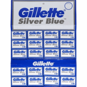 GİLLETTE SİLVER BLUE TAM JİLET 5 ADET  X 20 ADET (K0)