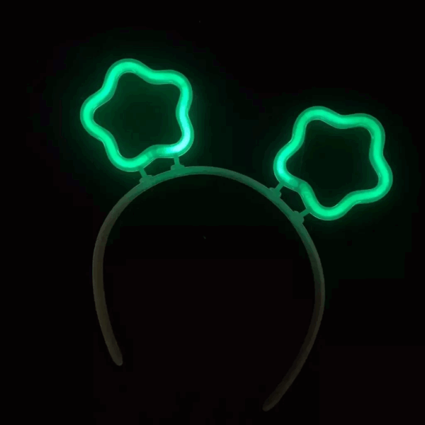 Glow Stick Karanlıkta Yanan Fosforlu Yıldız Taç 12 Adet - Görsel 4
