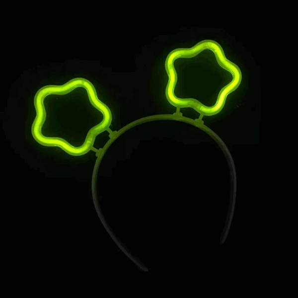 Glow Stick Karanlıkta Yanan Fosforlu Yıldız Taç 12 Adet - Görsel 5
