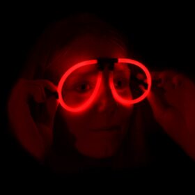 Glowstick Karanlıkta Yanan Parti Gözlüğü 12 Adet (K0)