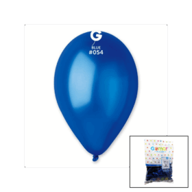 GM-110-36-54 METALİK - MAVİ BALON 11&amp;apos;&amp;apos; - 28CM - 100 PARÇA (K0)