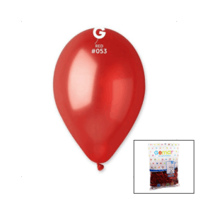 GM-110-53 METALİK - KIRMIZI BALON 11&amp;apos;&amp;apos; - 28CM - 100 PARÇA (K0)