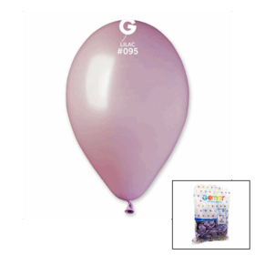 GM-110-95 METALİK - LİLA BALON 11&amp;apos;&amp;apos; - 28CM - 100 PARÇA (K0)