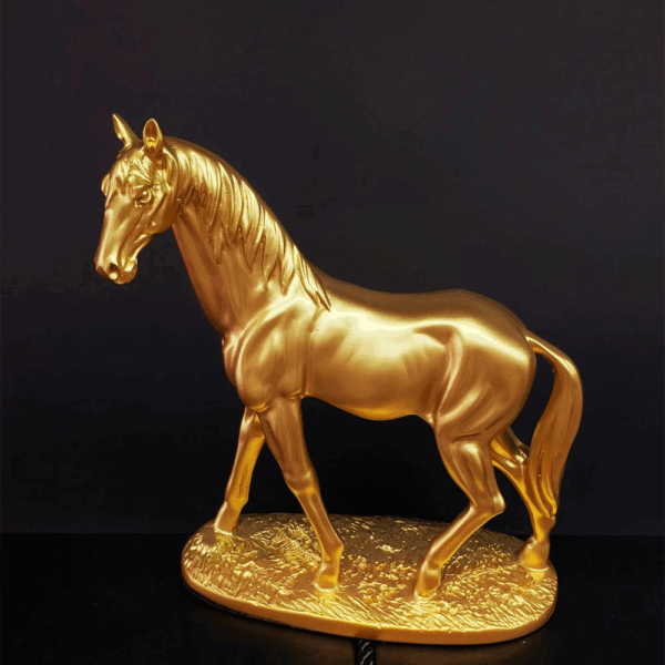 Gold Renk At Biblosu - Görsel 2