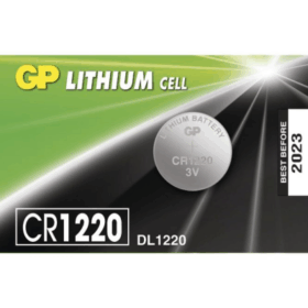 GP LITHIUM CELL CR-1220 DL-1220 PARA PİLİ 3V 5Lİ KART (K0)