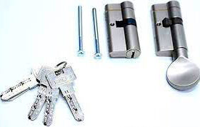 GRİ MANDALLI ÇELİK KAPI BAREL SET 68M (K0)