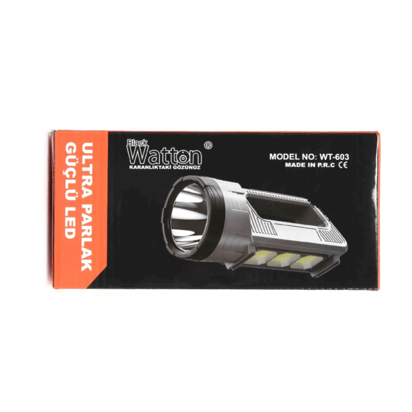 Güçlü Şarjlı Fener Masa Lambası  Wt-603 - Görsel 6