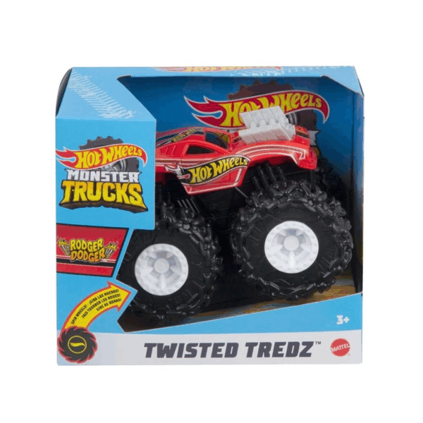 Çocuk GVK37 Hot Wheels Monster Trucks 1:43 Çek Bırak Arabalar