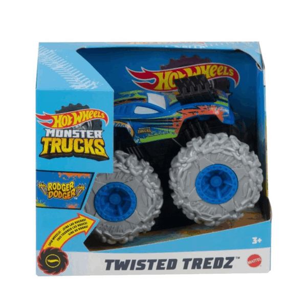 Çocuk GVK37 Hot Wheels Monster Trucks 1:43 Çek Bırak Arabalar - Görsel 5