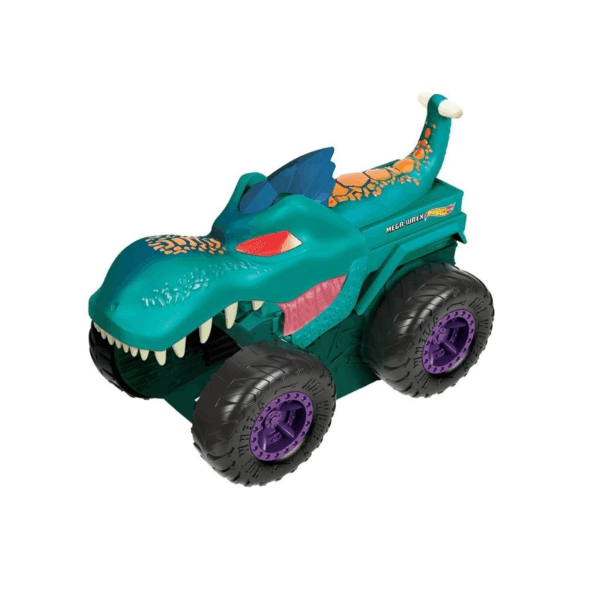 GYL13 Monster Trucks Araba Yiyen Mega Wrex, Hot Wheels Monster Trucks - Görsel 2