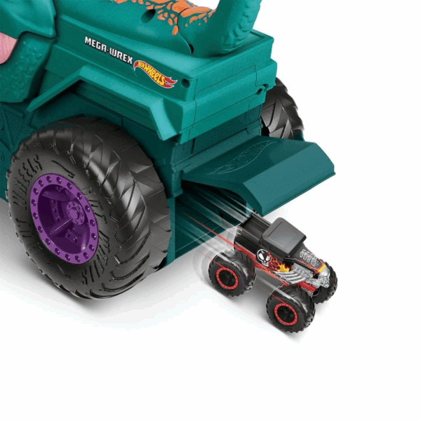 GYL13 Monster Trucks Araba Yiyen Mega Wrex, Hot Wheels Monster Trucks - Görsel 5