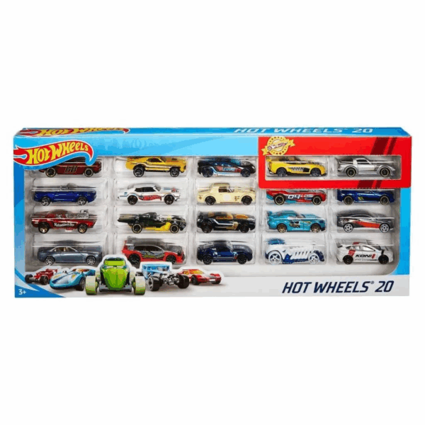 Çocuk H7045 Hot Wheels 20'li Araba Seti - Erkol Özel Kampanya Fiyatı - Görsel 2